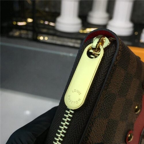 High Quality Luxury Louis Vuitton Zippy Wallet Damier Ebene Canvas product detail