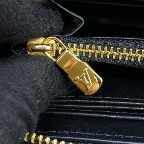 High Quality Luxury Louis Vuitton Zippy Wallet Black product detail