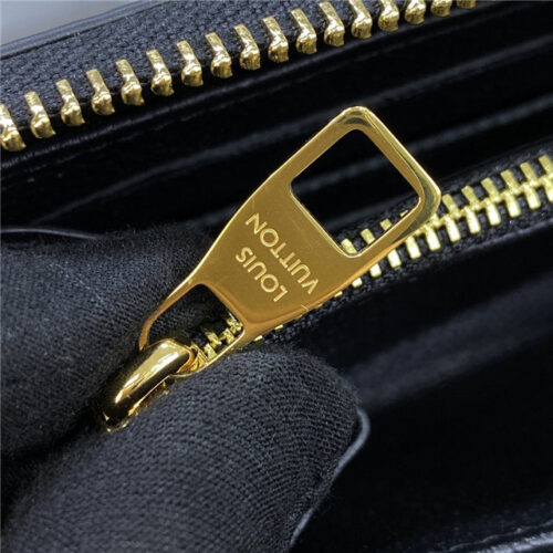 High Quality Luxury Louis Vuitton Zippy Wallet Black/Beige product detail