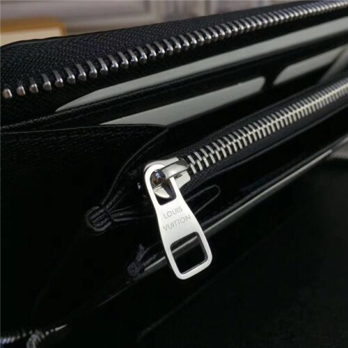 High Quality Luxury Louis Vuitton Zippy Organizer Damier Graphite Canvas product detail