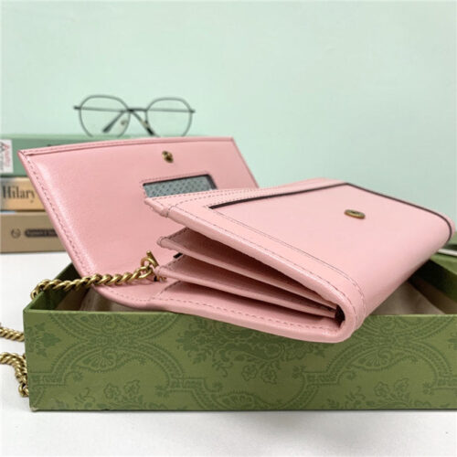 High Quality Luxury Gucci Diana Chain Wallet With Bamboo (Varied Colors) product detail