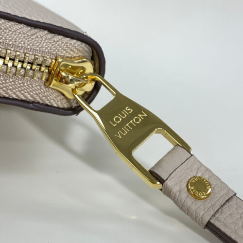 High Quality Luxury Louis Vuitton Zippy Wallet Empreinte Dove/Cream product detail