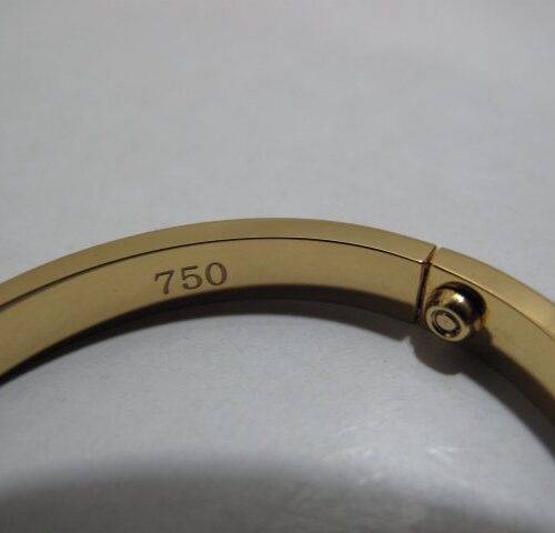 High Quality Luxury Cartier Love Bracelet Yellow Gold Full Diamonds product detail