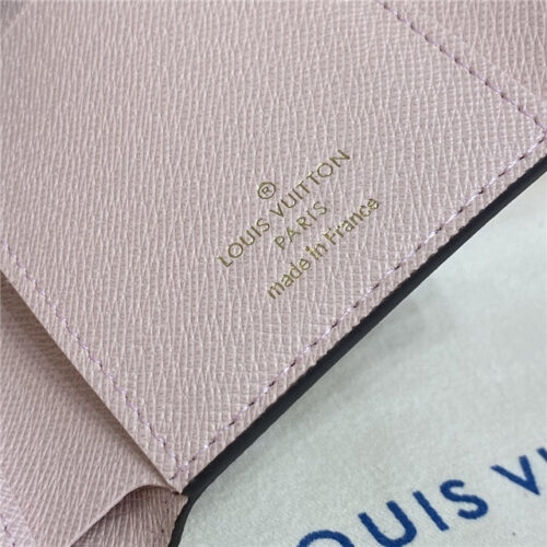 High Quality Luxury Louis Vuitton Victorine Wallet Rose Ballerine – Style 48175 product detail
