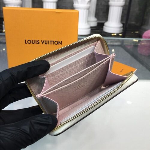 High Quality Luxury Louis Vuitton Zippy Azur Canvas Coin Purse product detail