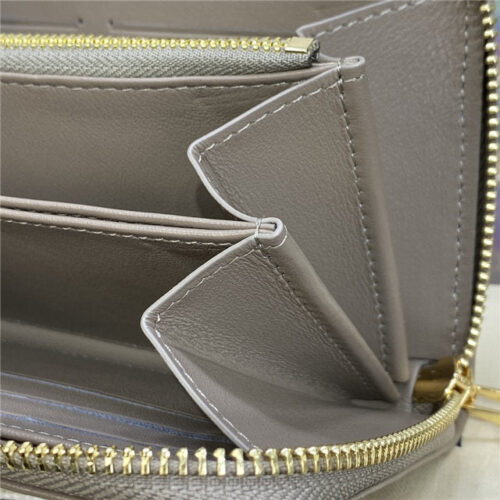 High Quality Luxury Louis Vuitton Zippy Wallet Taupe product detail