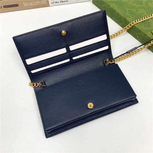 High Quality Luxury Gucci GG Wallet With Chain (Varied Colors) product detail