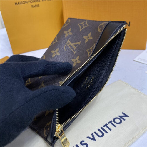 High Quality Luxury Louis Vuitton Slim Purse Monogram Brown product detail