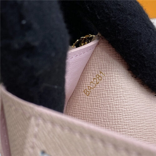 High Quality Luxury Louis Vuitton Victorine Wallet Rose Ballerine – Style 48175 product detail