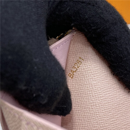 High Quality Luxury Louis Vuitton Victorine Wallet Rose Ballerine – Style 48173 product detail
