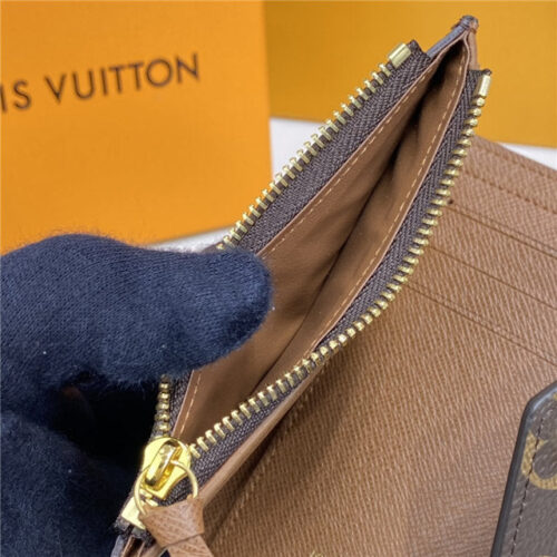 High Quality Luxury Louis Vuitton Victorine Wallet Brown product detail