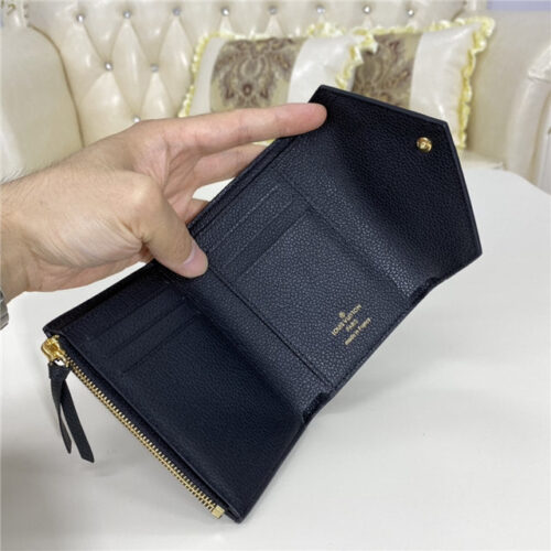 High Quality Luxury Louis Vuitton Victorine Wallet Black product detail