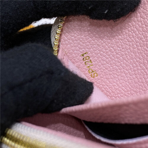 High Quality Luxury Louis Vuitton Zippy Wallet Pink product detail