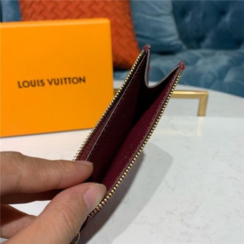 High Quality Luxury Louis Vuitton Zipped Card Holder (Varied Colors) product detail