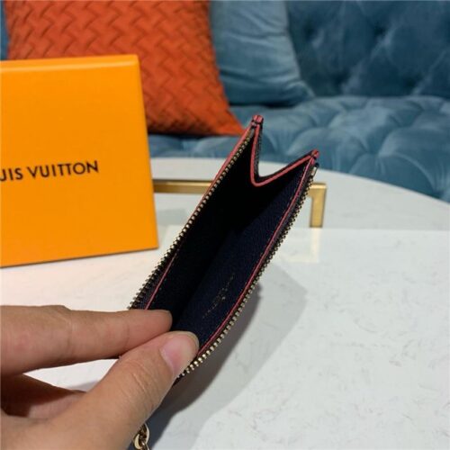 High Quality Luxury Louis Vuitton Zipped Card Holder (Varied Colors) product detail
