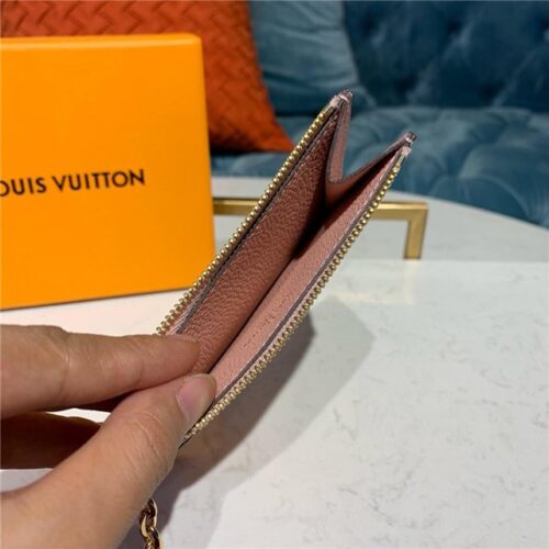 High Quality Luxury Louis Vuitton Zipped Card Holder (Varied Colors) product detail