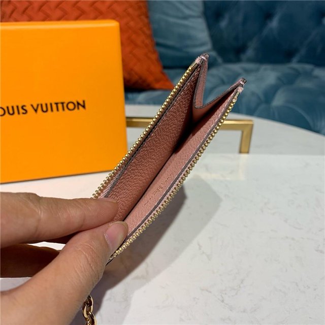 High Quality Luxury Louis Vuitton Zipped Card Holder (Varied Colors) product detail