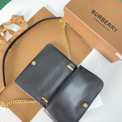 High Quality Luxury Burberry Horseferry Print Quilted Lola Bag alternate view