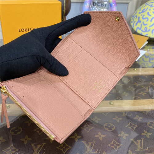 High Quality Luxury Louis Vuitton Victorine Wallet Rose Trianon product detail