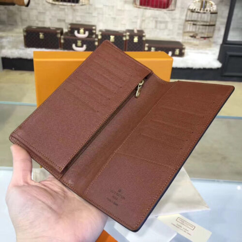 High Quality Luxury Louis Vuitton Brazza Wallet Monogram – Style 47320 product detail