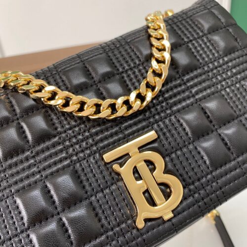 High Quality Luxury Burberry Horseferry Print Quilted Lola Bag product detail