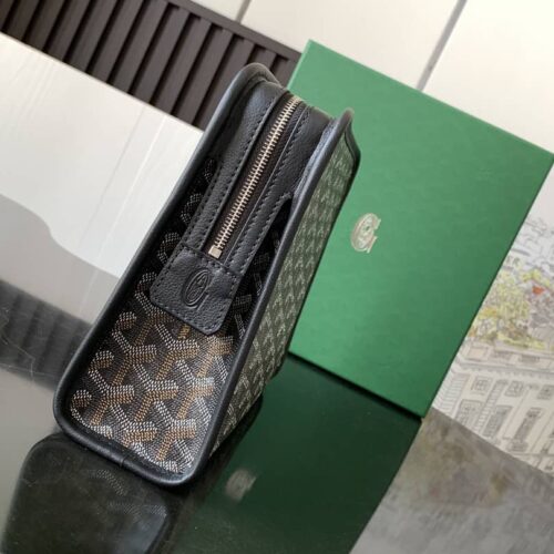High Quality Luxury Goyard Jouvence MM Toiletry Bag Black product detail