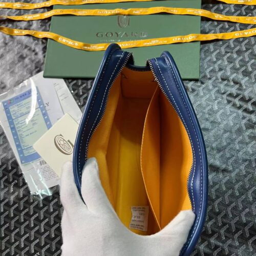 High Quality Luxury Goyard Jouvence Toiletry Bag MM Dark Blue product detail