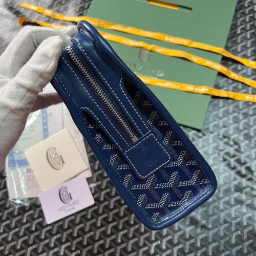 High Quality Luxury Goyard Jouvence Toiletry Bag MM Dark Blue product detail