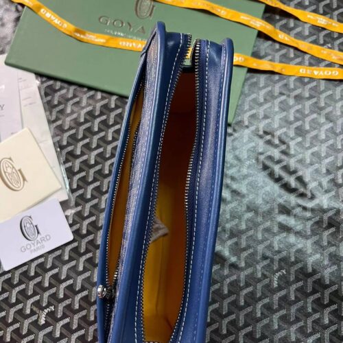 High Quality Luxury Goyard Jouvence Toiletry Bag MM Dark Blue product detail