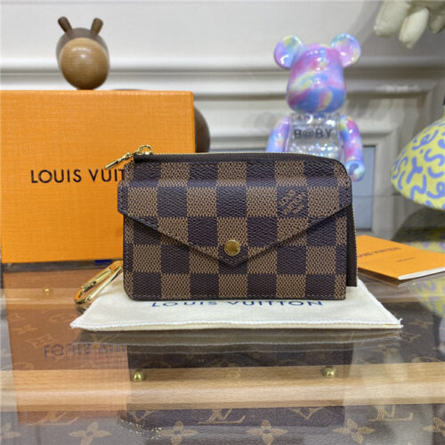 High Quality Luxury Louis Vuitton Card Holder Recto Verso Rose Ballerine alternate view