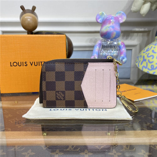High Quality Luxury Louis Vuitton Card Holder Recto Verso Rose Ballerine product detail