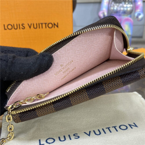 High Quality Luxury Louis Vuitton Card Holder Recto Verso Rose Ballerine product detail