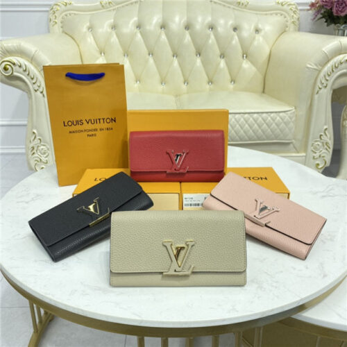 High Quality Luxury Louis Vuitton Capucines Wallet product detail
