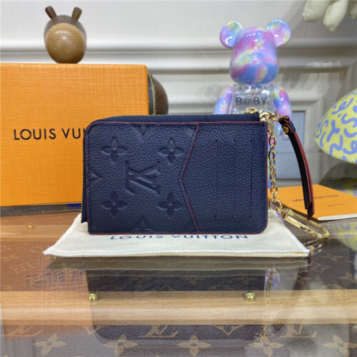 High Quality Luxury Louis Vuitton Card Holder Recto Verso Navy product detail