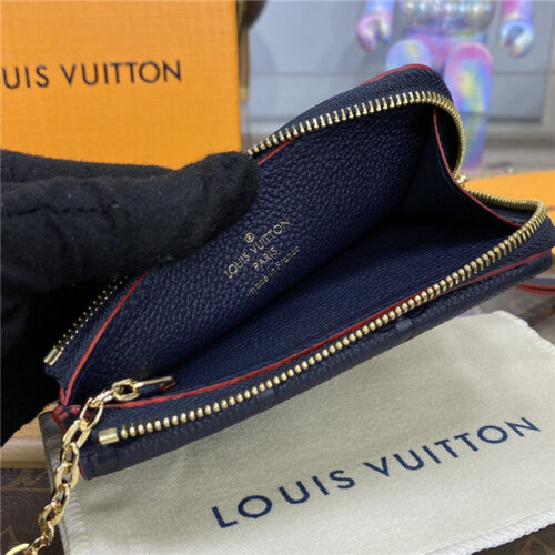 High Quality Luxury Louis Vuitton Card Holder Recto Verso Navy product detail