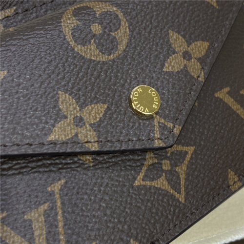 High Quality Luxury Louis Vuitton Black Card Holder Recto Verso Wallet Black product detail