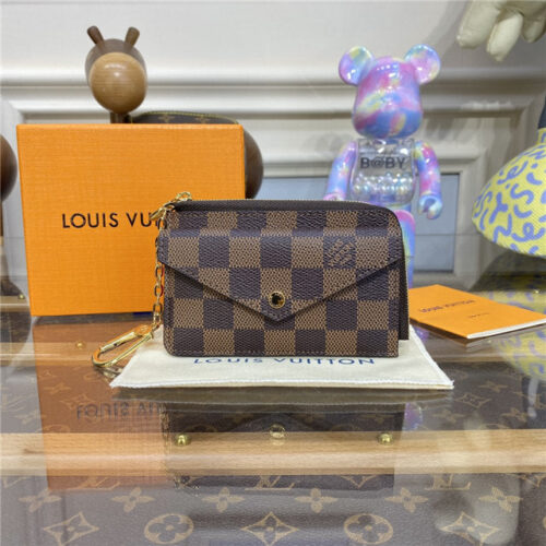 High Quality Luxury Louis Vuitton Card Holder Recto Verso Red
