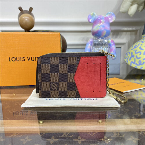 High Quality Luxury Louis Vuitton Card Holder Recto Verso Red product detail