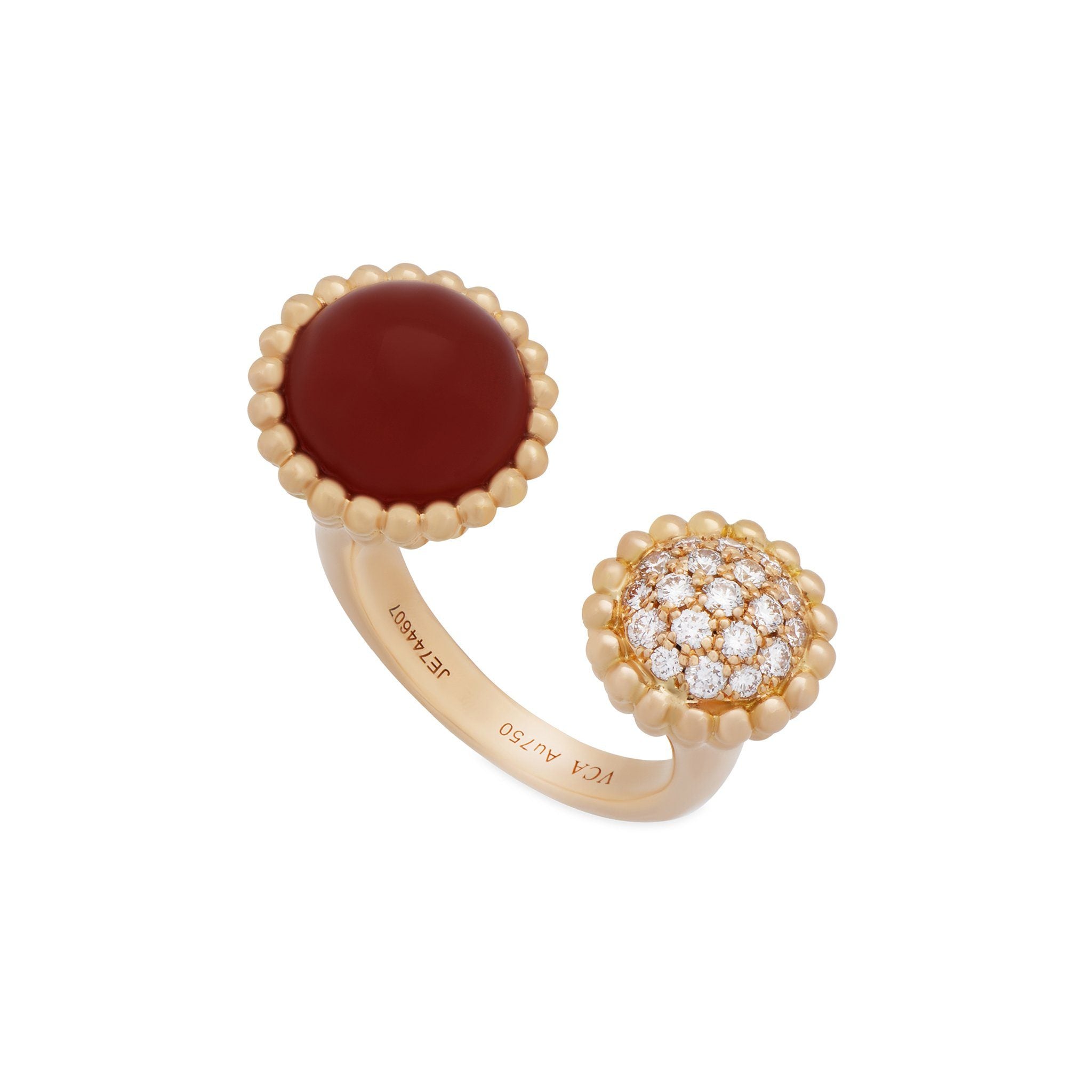 High Quality Luxury Van Cleef Arpels Perlée Couleurs Between The Finger Ring product detail