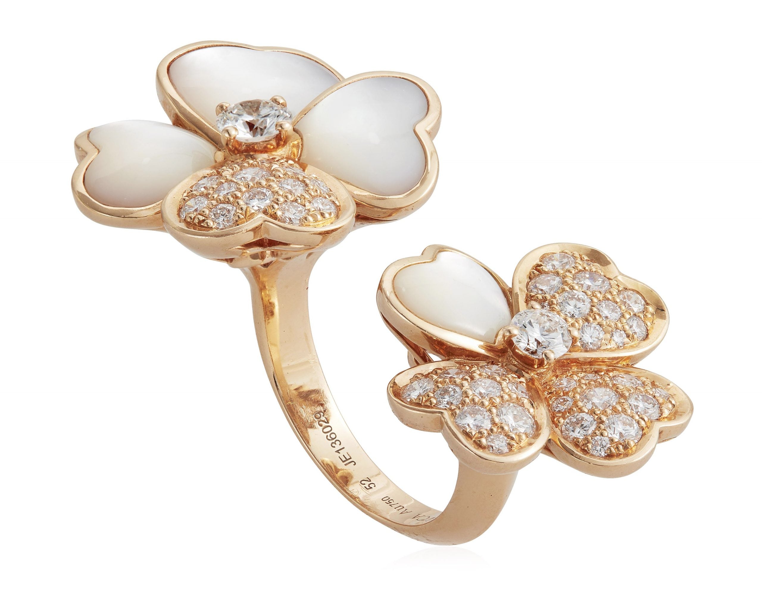 High Quality Luxury Van Cleef Arpels Cosmos Between The Finger Ring product detail