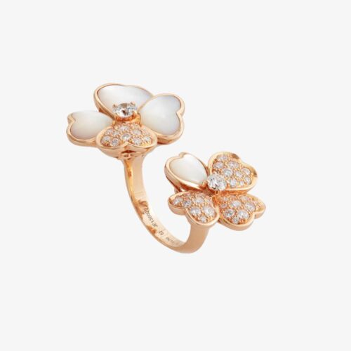 High Quality Luxury Van Cleef Arpels Cosmos Between The Finger Ring