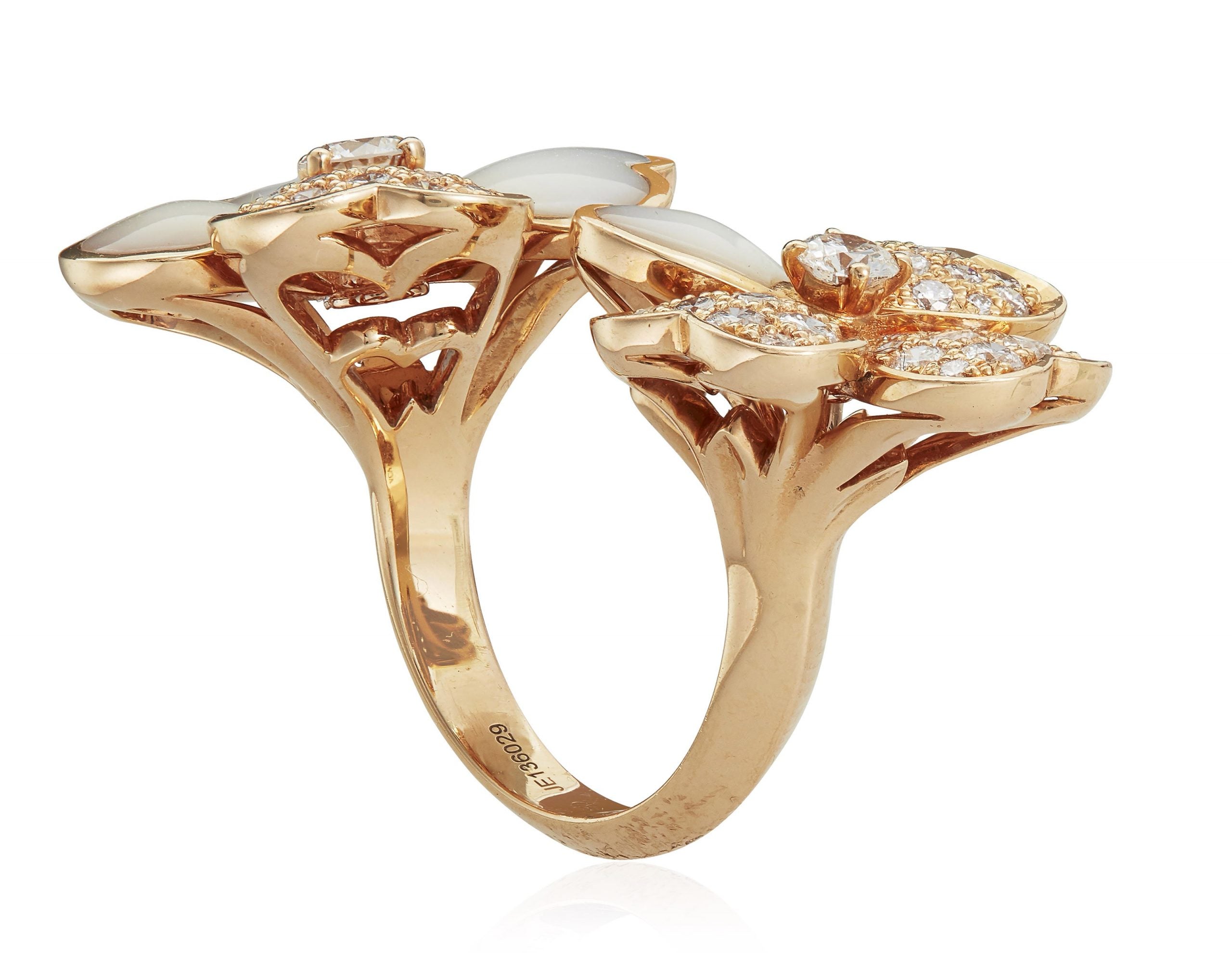 High Quality Luxury Van Cleef Arpels Cosmos Between The Finger Ring product detail