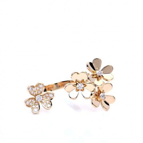 High Quality Luxury Van Cleef  Arpels Diamond Frivole Between The Finger Ring product detail