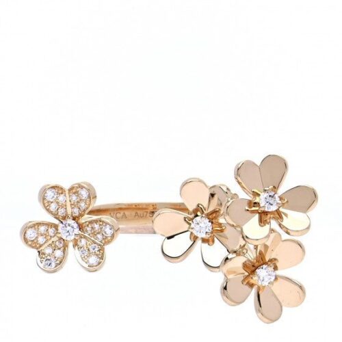 High Quality Luxury Van Cleef  Arpels Diamond Frivole Between The Finger Ring product detail