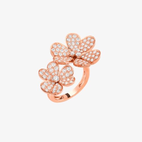High Quality Luxury Van Cleef Arpels Frivole Between The Finger Ring
