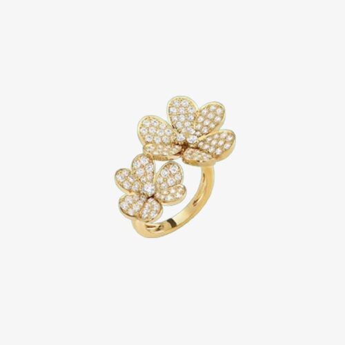 High Quality Luxury Van Cleef  Arpels Frivole Between The Finger Ring alternate view