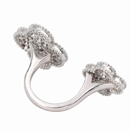 High Quality Luxury Van Cleef Arpels Magic Alhambra Between Fingers Ring product detail