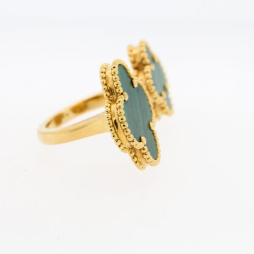 High Quality Luxury Van Cleef Arpels Magic Alhambra Between The Finger Ring product detail