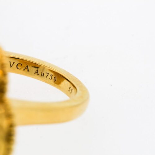 High Quality Luxury Van Cleef Arpels Magic Alhambra Between The Finger Ring product detail