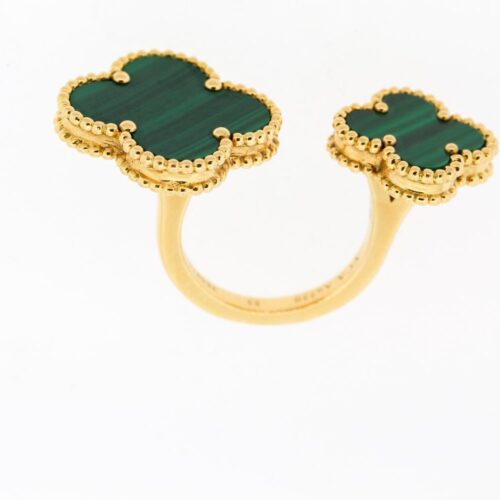 High Quality Luxury Van Cleef Arpels Magic Alhambra Between The Finger Ring product detail